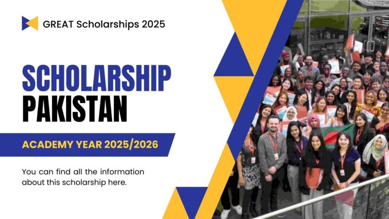 Scholarships Pakistan 2025